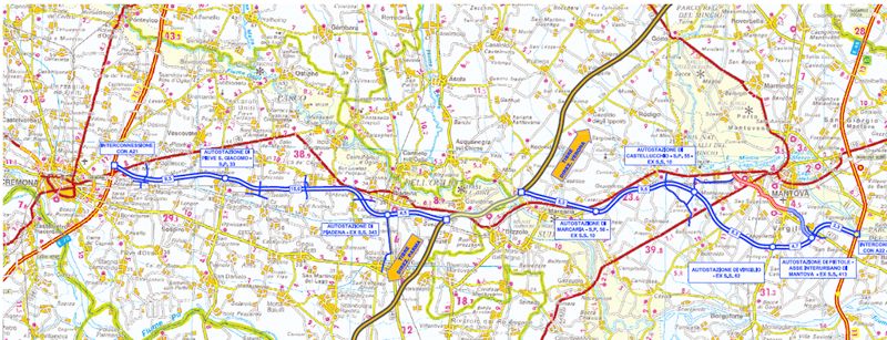 Autostrada Cremona Mantova