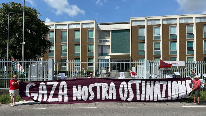 manifestazione Gaza