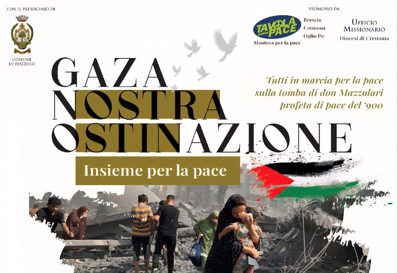 Gaza manifestazione