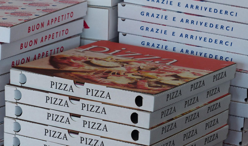 Cartoni pizza Foto di Hans da Pixabay