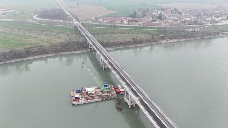 Lavori ponte Verdi