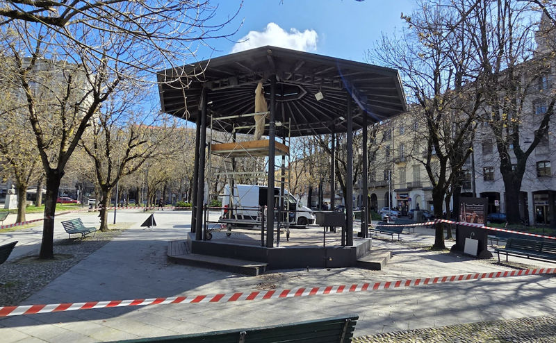 Lavori Pagoda giardini