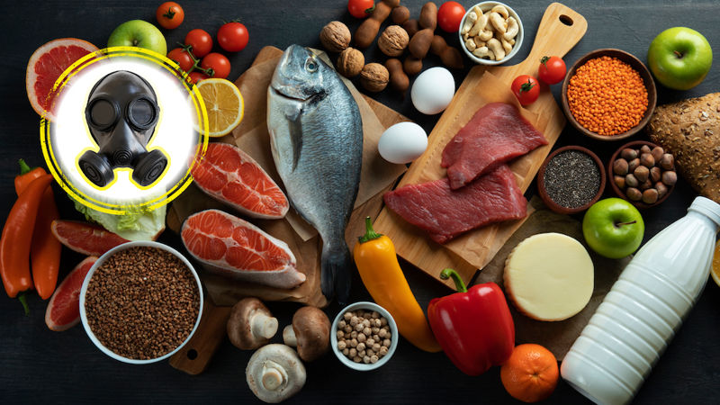 Alimenti fabbrica dell'aria malata