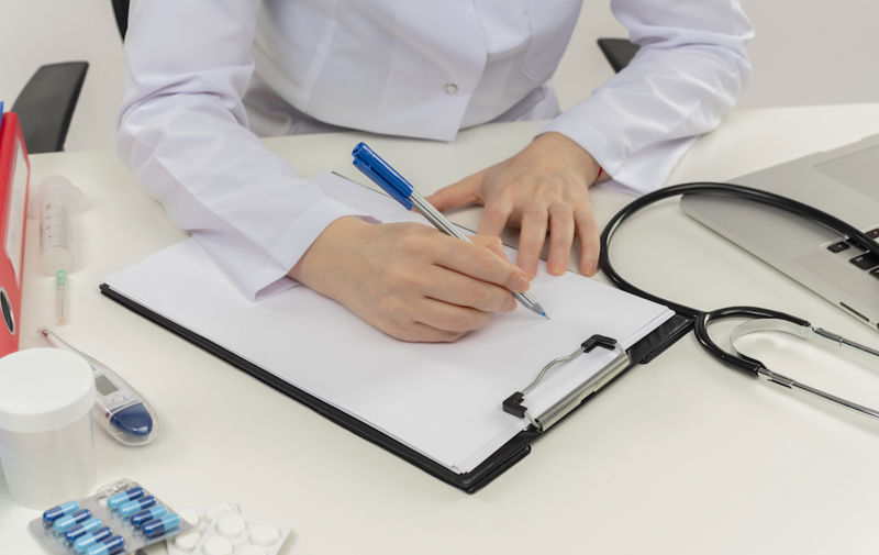 Sanità medico ricetta medica