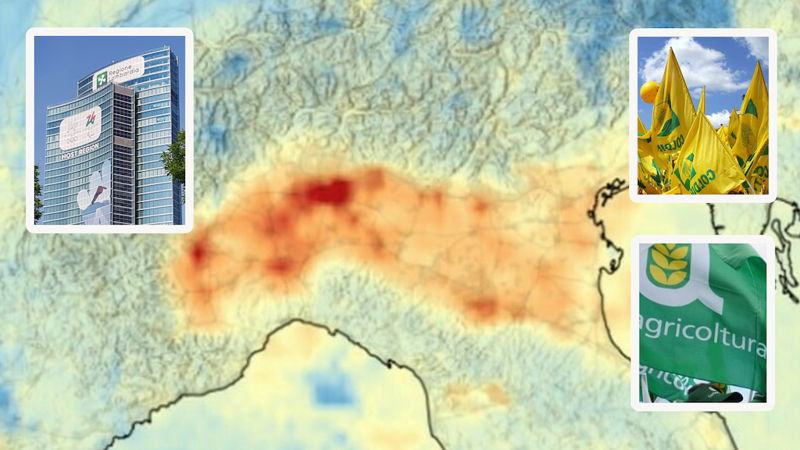 Pianura Padana inquinata