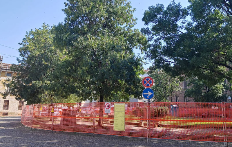 Piazza Lodi lavori
