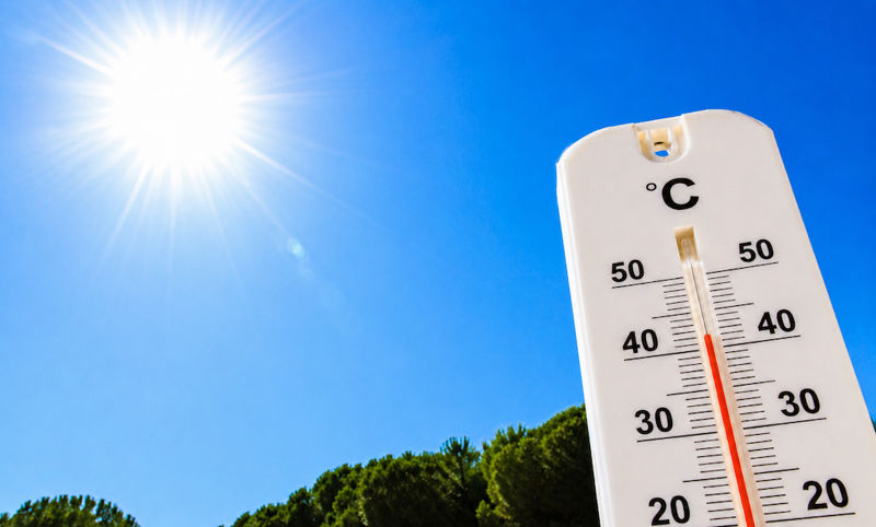 Caldo ozono temperature