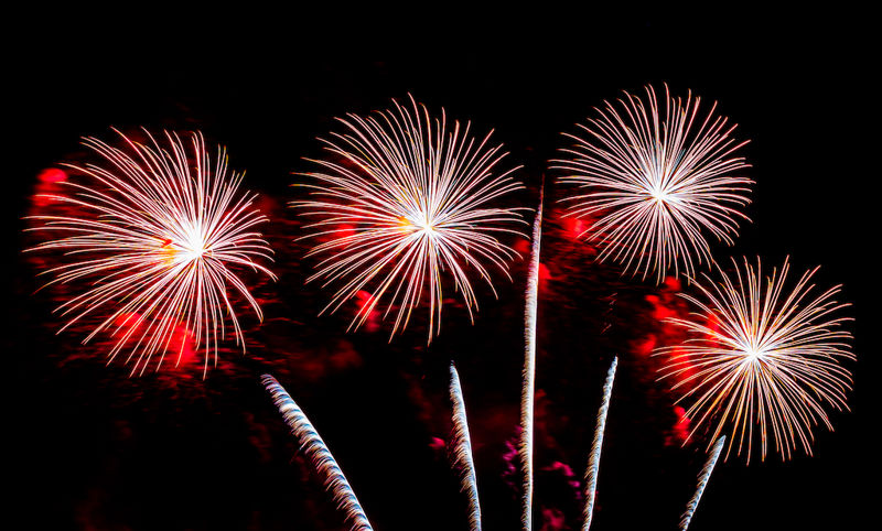 Fuochi artificio San Pietro